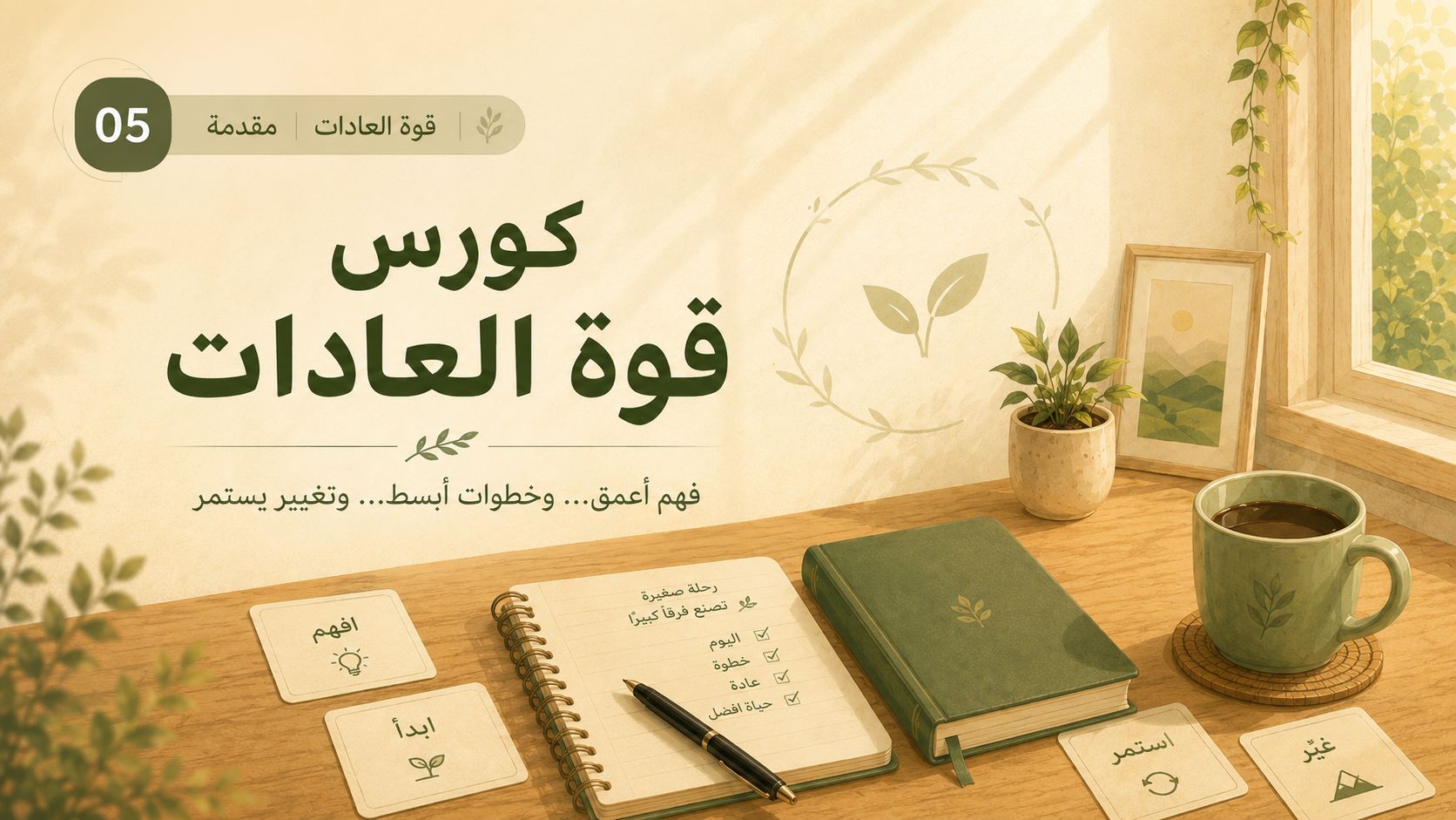 قوة العادات